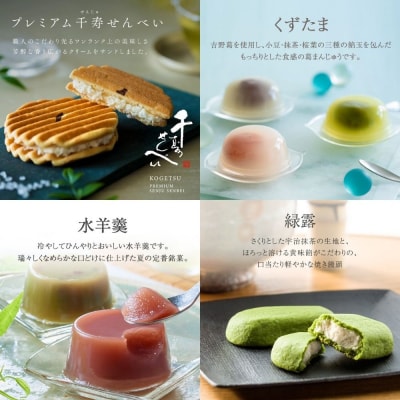 【鼓月】お中元和菓子4種詰合せ 12個入