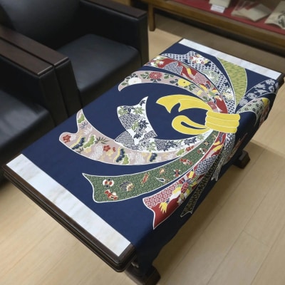 【三陽商事】綿大判ふろしき のしめ|京都 風呂敷 吉祥文様 結ぶだけでバッグに早変わり エコバッグ