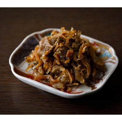【三味洪庵】但馬牛 牛肉ちりめん(140g) 丹波黒豆ワイン煮(150g) セット(木箱)
