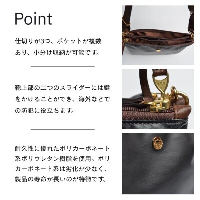 【onomasato】ポシェット S シャンパンゴールド|京都 パリコレデザイナー 人気バッグ