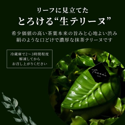 【TREEE’S】抹茶テリーフ|京都 スイーツ ブランド 人気 抹茶スイーツ