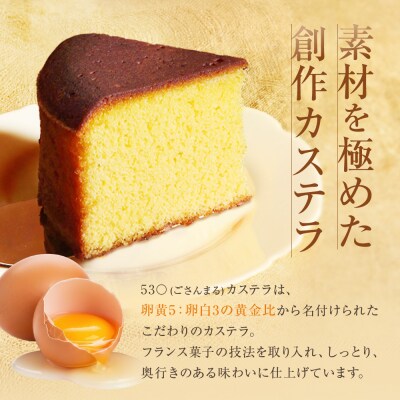 【菓子職人】53〇カステラ (ごさんまるカステラ)|京都 洋菓子店 人気