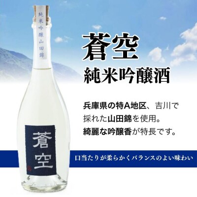 【藤岡酒造】蒼空 純米吟醸酒・山田錦 500ml 1本|伏見 純米吟醸酒 人気