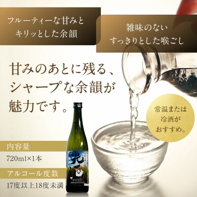 【ひかり餅中村本舗】京都伏見 純米大吟醸 大地を照らす 光酒～MICHU～ 720ml×2本