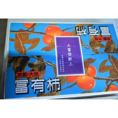 【京都市農協 大枝支部】<令和8年12月初旬～発送>大枝冨有柿(Lサイズ 7個) | 果物 人気