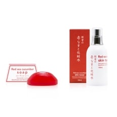 能登の赤なまこ石けん&化粧水セット 【セットで使ってよりしっとり!】