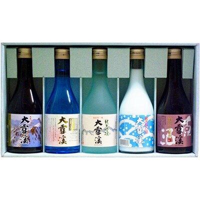【2019年5月発送】 【飲み比べ5本セット】大雪渓　雪だより五重奏　300mlx5