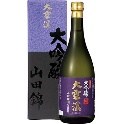 【2019年8月発送】 大雪渓　大吟醸山田錦 720ml 