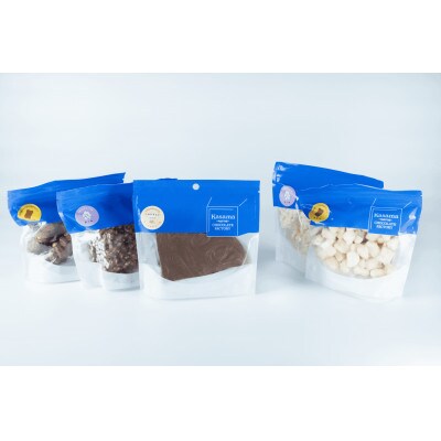 かさまとチョコレート工場5種(おかき・おこめ・割れチョコミルク)