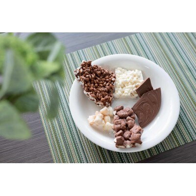 かさまとチョコレート工場5種(おかき・おこめ・割れチョコミルク)