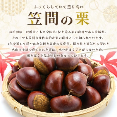 かさまの熟成栗(むき栗)　訳あり200g　冷凍生栗 茨城県笠間市 国産和栗