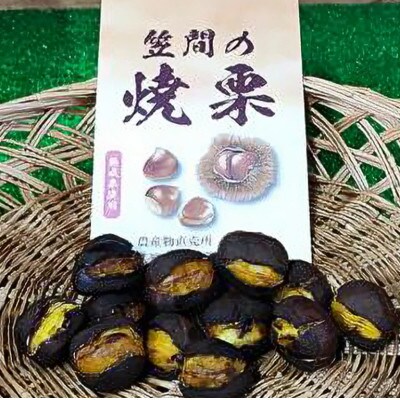 【2026年先行予約】 笠間の焼栗 3袋×250g　750g入り 農産物直売所すわ 茨城県笠間市