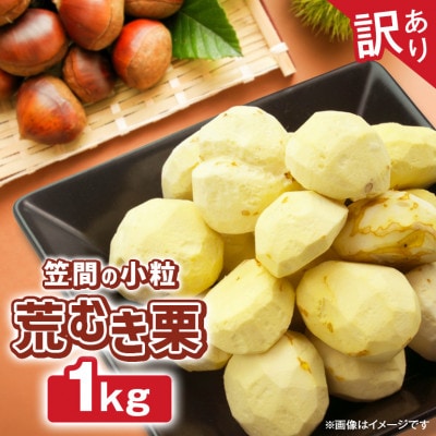 【2026年9月下旬より順次発送】【訳あり】笠間の小粒荒むき栗 1kg