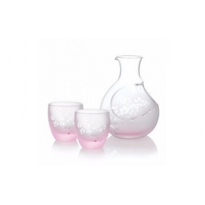桜の舞・カラフェ&酒杯ギフトセット(L33)