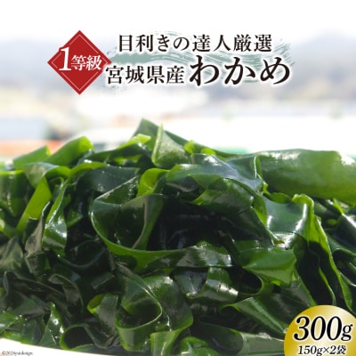1等級 塩蔵 肉厚 わかめ 150g×2 [阿部長商店 宮城県 気仙沼市 20564062]