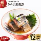 【箱買い】三陸漁師 さんま生姜煮 合計1.2kg[阿部長商店 20564095] 