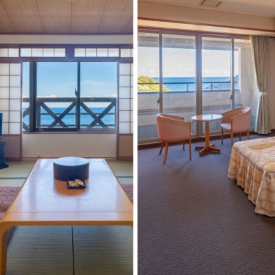 《一泊二食付き1名様》遊遊NASA宿泊券　大浴場&全室オーシャンビュー