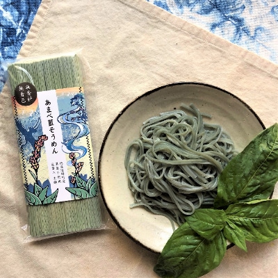 徳島県海陽町　あまべ藍そうめん 200g×5袋