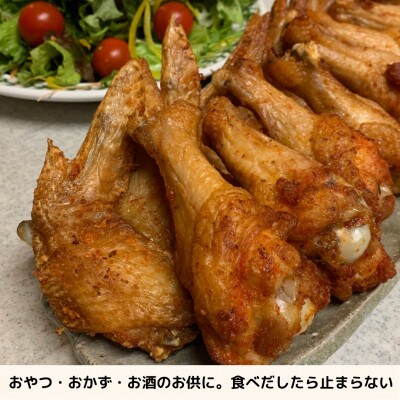 【冷蔵】各10本入り　阿波尾鶏　手羽先・手羽元唐揚げ　食べ比べセット