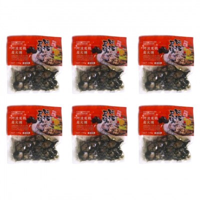 【冷蔵】《6袋》阿波尾鶏　炭火焼600g(100g×6P)MMTD3