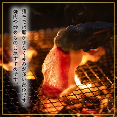 【阿波ジビエ】猪肉モモスライス 約600g