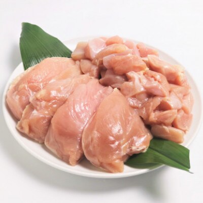 【毎月定期便】阿波尾鶏 むね肉2kg (切り身・正肉 各500g×2パック)MMT43全3回