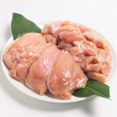 【毎月定期便】阿波尾鶏　むね肉2kg(切り身・正肉 各500g×2パック)　MMT45全6回