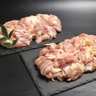 【毎月定期便】阿波尾鶏 もも肉2kg(切り身・正肉  各500g×2パック)  MMT44全6回