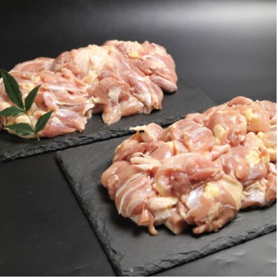 【毎月定期便】阿波尾鶏 もも肉2kg(切り身・正肉  各500g×2パック) MMT88全12回