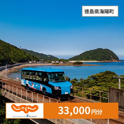 【じゃらんふるさと納税クーポン】 徳島県海陽町でつかえる33,000円 クーポン
