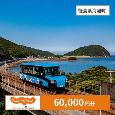 【じゃらんふるさと納税クーポン】 徳島県海陽町でつかえる60,000円 クーポン