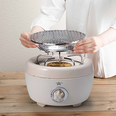 【在庫限り!】アラジン 緑 ポータブルガスコンロ[No5698-0736]