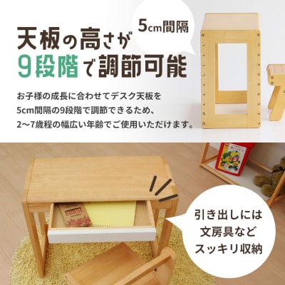 キッズスタディセット 子供用 入園祝い 入学祝い キッズデスクセット [No5698-0108]