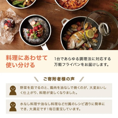フライパン 取っ手が取れる [ オールパンゼロ 22cm・ショコラ ] [No5698-0479]