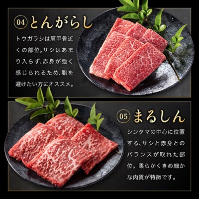 神戸牛希少部位焼肉セット 5種 400g ミスジ ヒウチ [No5698-0770]