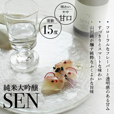 日本酒 飲み比べセット 720ml 2本 SEN 生もと 純米酒 [No5698-0539]