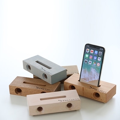 スマホスピーカードック　チョコ[No5698-7079]