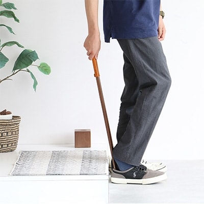 Dots. Shoehorn -leather- 靴ベラ レザー 高級 [No5698-0857]