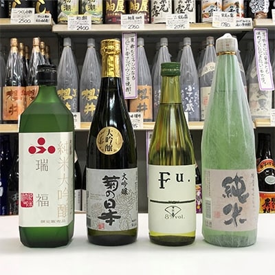 瑞福 菊日本 Fu. 播磨きくにほん 加西市のお酒をたっぷり楽しめるセット[No5698-0970]