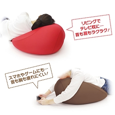 【MOGU‐モグ‐】フィットチェア ブラック〔ビーズクッション〕[No5698-7638]