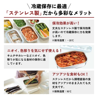 [ 真空フレッシュボックス L ] 真空ポンプ付き ステンレス製 保存容 [No5698-1022]