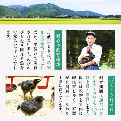 地鶏 丹波 黒どり ムネ 2kg 鶏肉 冷凍 丹波山本 チキン 蒸し鶏[No5698-1014]