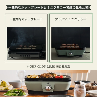 アラジン グリーン 緑 グラファイトミニグリラーアラジングリル[No5698-1089]