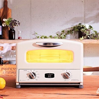 【加西市×多可町】 アラジン グリル&トースター 4枚焼き ホワイト×播州[No5698-1128]