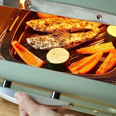 【加西市×多可町】 アラジン グリル&トースター 4枚焼き ホワイト×播州[No5698-1128]