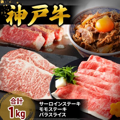帝神 神戸牛 おまかせコース C 福袋 神戸ビーフ詰め合わせ[No5698-1144]