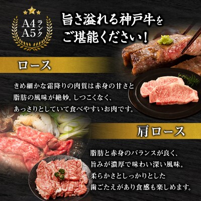 帝神 神戸牛 おまかせコース E 福袋 神戸ビーフ詰め合わせ[No5698-1146]
