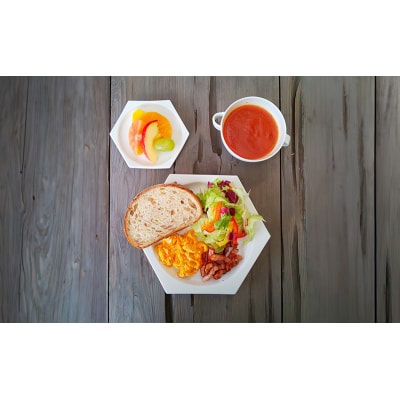 白瓷 Meal set お食事セット 皿 スープカップ セット スープ皿[No5698-1570]