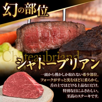 神戸牛 数量限定 ヒレ シャトーブリアン ステーキ 150g×1枚 希少 [No5698-2238]