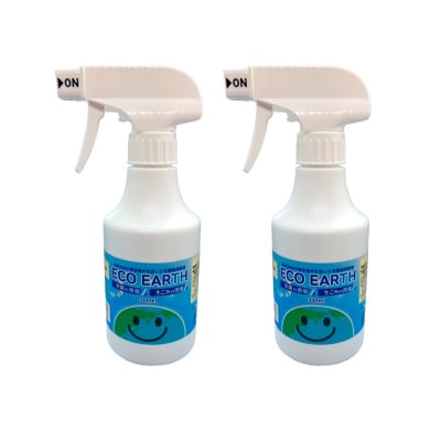 消臭スプレー エコアーススプレー 300ml×2本 計600ml セット[No5698-2259]